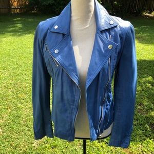 Genuine Leather Motorcycle Jacket